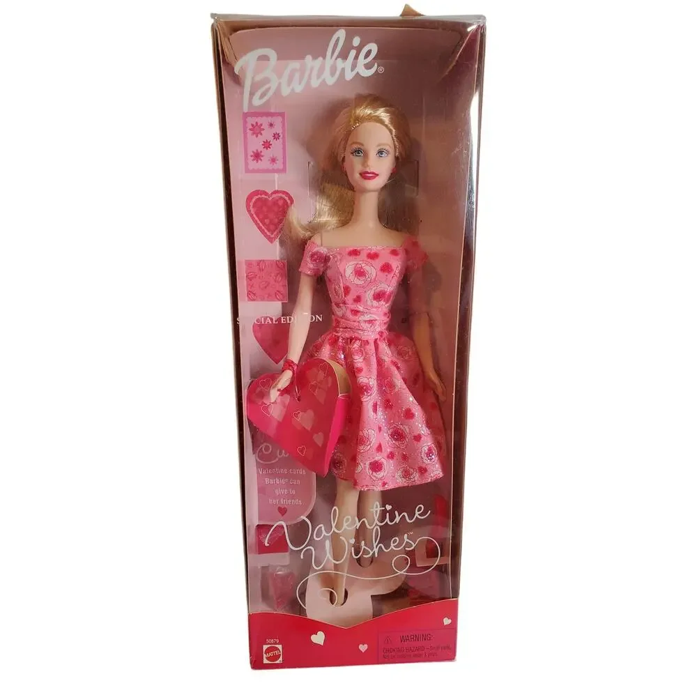 Barbie - Valentine Wishes Doll- by Mattel 2001 - 50879